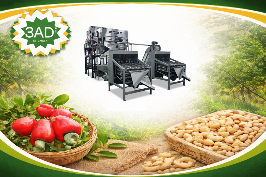 Cashew Kernel Grading Machine for Accurate Size Sorting in Cashew Processing Line